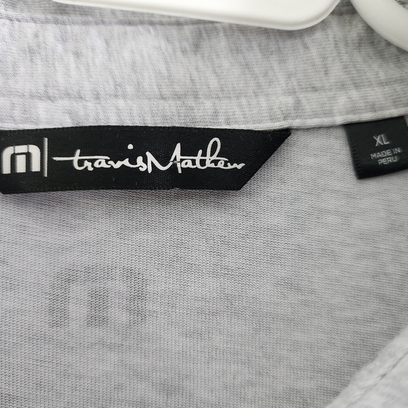 Travis Mathew Polo Shirt XL Gray - Picture 4 of 4